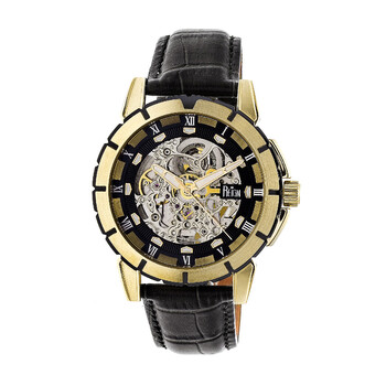 Đồng hồ nam tự động Reign Philippe mặt đen REIRN4605 chính hãng