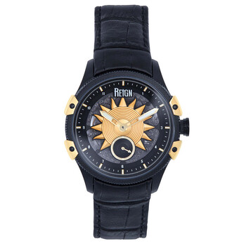 Đồng hồ nam Reign Solstice mặt vàng REIRN6902 chính hãng