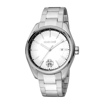 Đồng hồ nam Roberto Cavalli RC5G012M0055 mặt bạc chính hãng