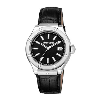 Đồng hồ nam Roberto Cavalli RV1G236L0031 mặt đen chính hãng