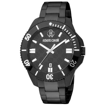 Đồng hồ nam Roberto Cavalli RC5G013M0115 mặt đen chính hãng