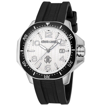 Đồng hồ nam Roberto Cavalli Quartz mặt đen RC5G101P0015 chính hãng