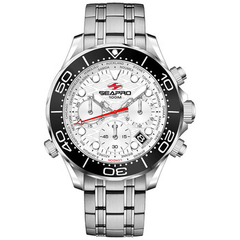 Đồng hồ nam Seapro Mondial Chronograph SP0151 mặt trắng chính hãng