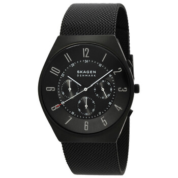 Đồng hồ nam Skagen Grenen Chronograph SKW6822 mặt đen chính hãng