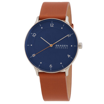 Đồng hồ nam Skagen Riis Quartz mặt xanh SKW6885 chính hãng