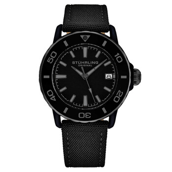 Đồng hồ nam Stuhrling Original Aquadiver M17998 mặt đen chính hãng