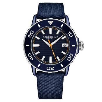 Đồng hồ nam Stuhrling Original Aquadiver M17999 mặt xanh chính hãng