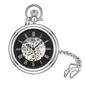 Đồng hồ nam cơ tự lên dây Stuhrling Original M16759 mặt đen chính hãng