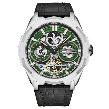 Đồng hồ nam tự động Stuhrling Original Legacy M18220 mặt xanh chính hãng