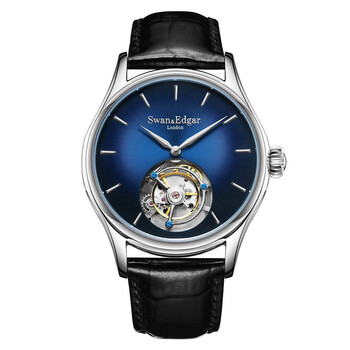 Đồng hồ nam Swan & Edgar Tourbillon mặt xanh SE0070T chính hãng