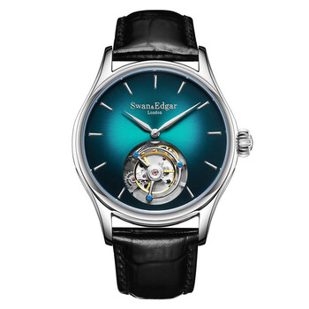 Đồng hồ nam Swan & Edgar Tourbillon mặt xanh SE0071T chính hãng