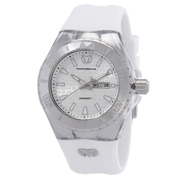 Đồng hồ nam Technomarine Cruise Monogram TM-122008 mặt bạc chính hãng
