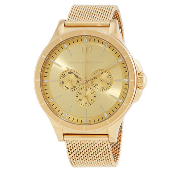 Đồng hồ nam Technomarine Moonsun Quartz mặt vàng TM-822024 chính hãng