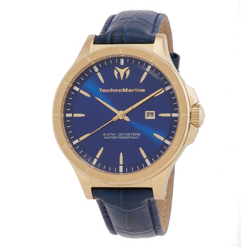 Đồng hồ nam Technomarine MoonSun TM-822015 mặt xanh chính hãng