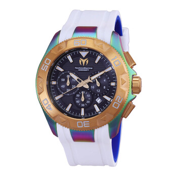 Đồng hồ nam Technomarine Chronograph TM-622007 mặt đen chính hãng