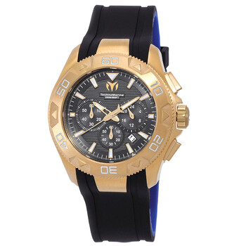 Đồng hồ nam Technomarine UF6 Chronograph TM-622004 mặt đen chính hãng
