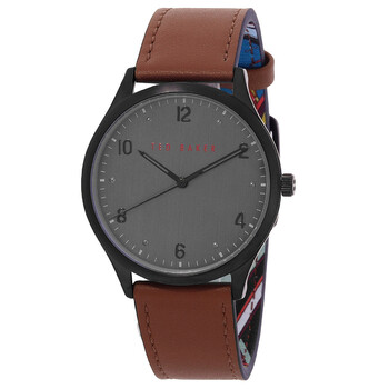 Đồng hồ nam Ted Baker Manhatt mặt số xám BKPMHF907 chính hãng