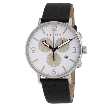 Đồng hồ nam Ted Baker Timeless Chronograph mặt trắng BKPBAS203 chính hãng