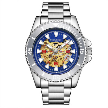 Đồng hồ nam tự động mặt xanh Swan & Edgar SE1461 chính hãng
