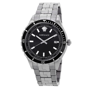 Đồng hồ nam Versus By Versace Hellenyium Quartz mặt đen VE3A00520 chính hãng