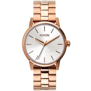 Đồng hồ nữ Nixon Kensington Quartz A361-1045 mặt bạc chính hãng