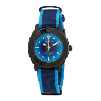 Đồng hồ nữ Alpina Seastrong Diver Gyre Automatic mặt xanh AL-525LNSB3VG6 chính hãng