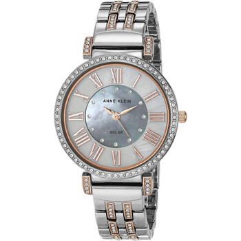 Đồng hồ nữ Anne Klein AK/3633MPRT chạy bằng năng lượng mặt trời chính hãng