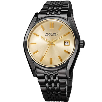 Đồng hồ nữ August Steiner AS8235BK mặt vàng đen chính hãng