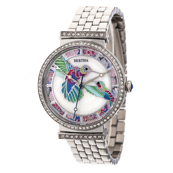 Đồng hồ nữ Bertha Emily Crystal BR7801 chính hãng
