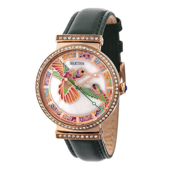 Đồng hồ nữ Bertha Emily Crystal BR7807 chính hãng