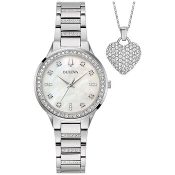 Đồng hồ nữ Bulova Classic Quartz mặt trắng 96X162 chính hãng