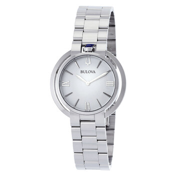 Đồng hồ nữ Bulova Rubaiyat Quartz mặt trắng 96L306 chính hãng
