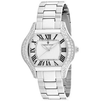 Đồng hồ nữ Christian Van Sant Bianca CV1830 mặt trắng quartz chính hãng