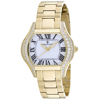 Đồng hồ nữ Christian Van Sant Bianca CV1833 mặt trắng quartz chính hãng