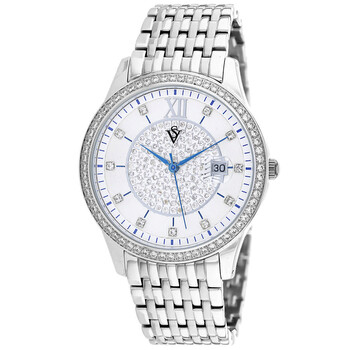 Đồng hồ nữ Christian Van Sant Carla CV0480 mặt trắng chính hãng