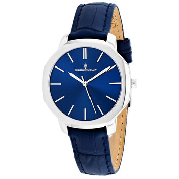 Đồng hồ nữ Christian Van Sant CV0502 mặt xanh mỏng chính hãng