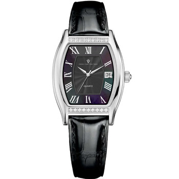 Đồng hồ nữ Christian Van Sant Gemma CV2440 mặt đen chính hãng