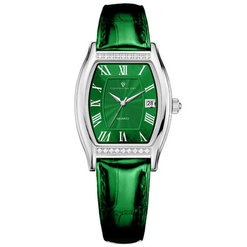 Đồng hồ nữ Christian Van Sant Gemma mặt số xanh CV2443 chính hãng