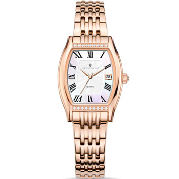 Đồng hồ nữ Christian Van Sant Gemma Quartz mặt trắng CV2452 chính hãng