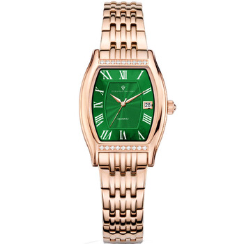Đồng hồ nữ Christian Van Sant Gemma Quartz mặt xanh CV2454 chính hãng