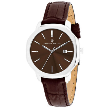 Đồng hồ nữ Christian Van Sant Octave CV0506 mặt nâu chính hãng