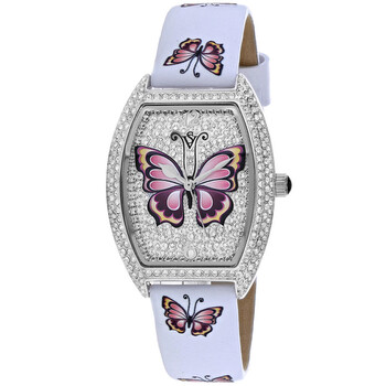 Đồng hồ nữ Christian Van Sant Papillon CV4871 mặt bạc chính hãng