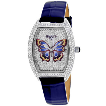 Đồng hồ nữ Christian Van Sant Papillon CV4872BL mặt bạc chính hãng