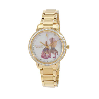 Đồng hồ nữ Citizen Belle and Beast Crystal FE7048-51D chính hãng