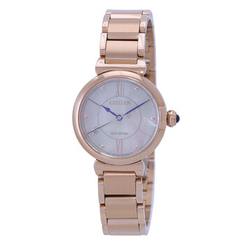 Đồng hồ nữ Citizen L Series Eco-Drive mặt ngọc trai EM1073-85Y chính hãng