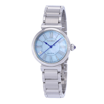 Đồng hồ nữ Citizen L Series Eco-Drive mặt ngọc trai EM1060-87N chính hãng