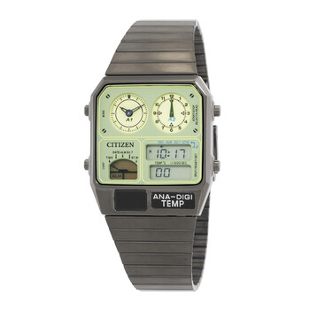 Đồng hồ nữ Citizen JG2147-85X mặt xanh kim loại analog-digital chính hãng