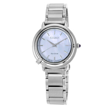 Đồng hồ nữ Citizen L Eco-Drive mặt ngọc trai EM1090-60D chính hãng