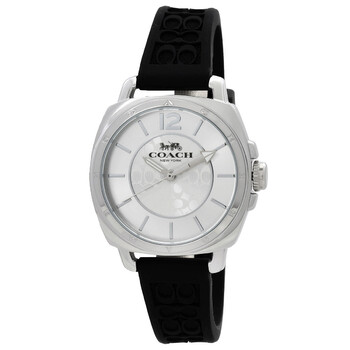 Đồng hồ nữ Coach Boyfriend Quartz mặt bạc 14503877 chính hãng