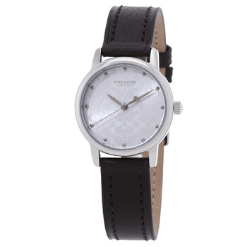 Đồng hồ nữ Coach Grand Quartz mặt bạc 14503875 chính hãng